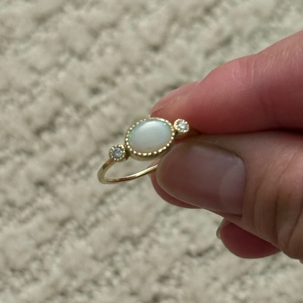 Jennie Kwon Designs Opal Reese Ring Size 8